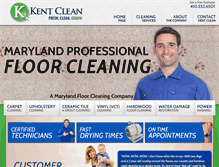 Tablet Screenshot of kentsystemscleans.com